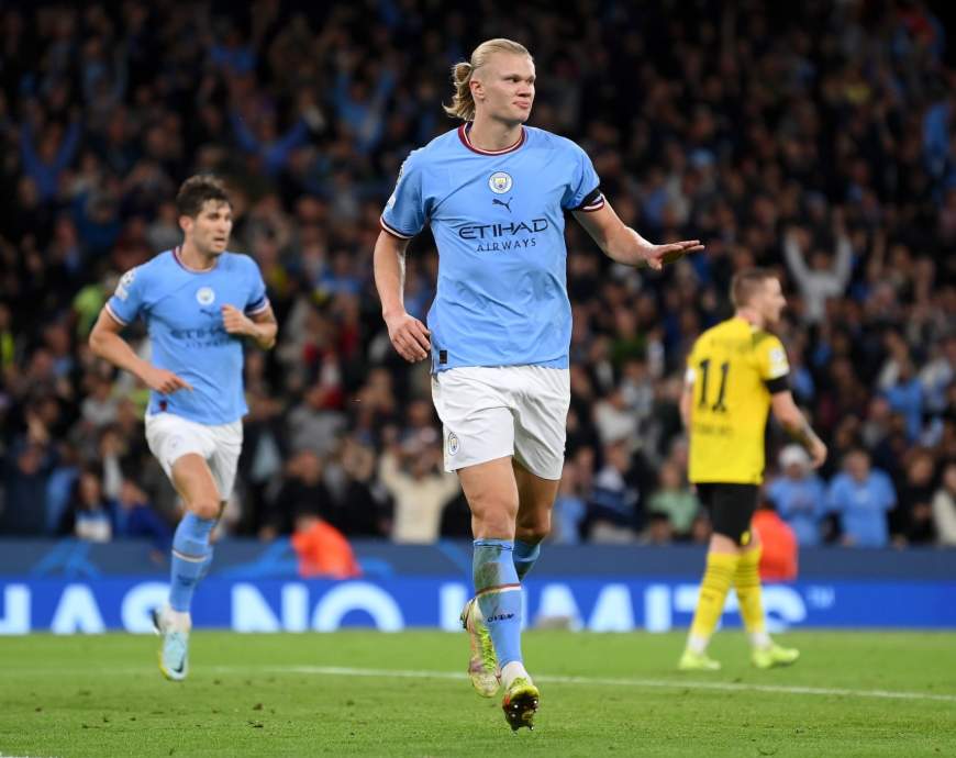 ONG39 Berita Sepak Bola Terbaru & Hasil Pertandingan. Erling Haaland Cetak Gol Beruntun di Liga Champions